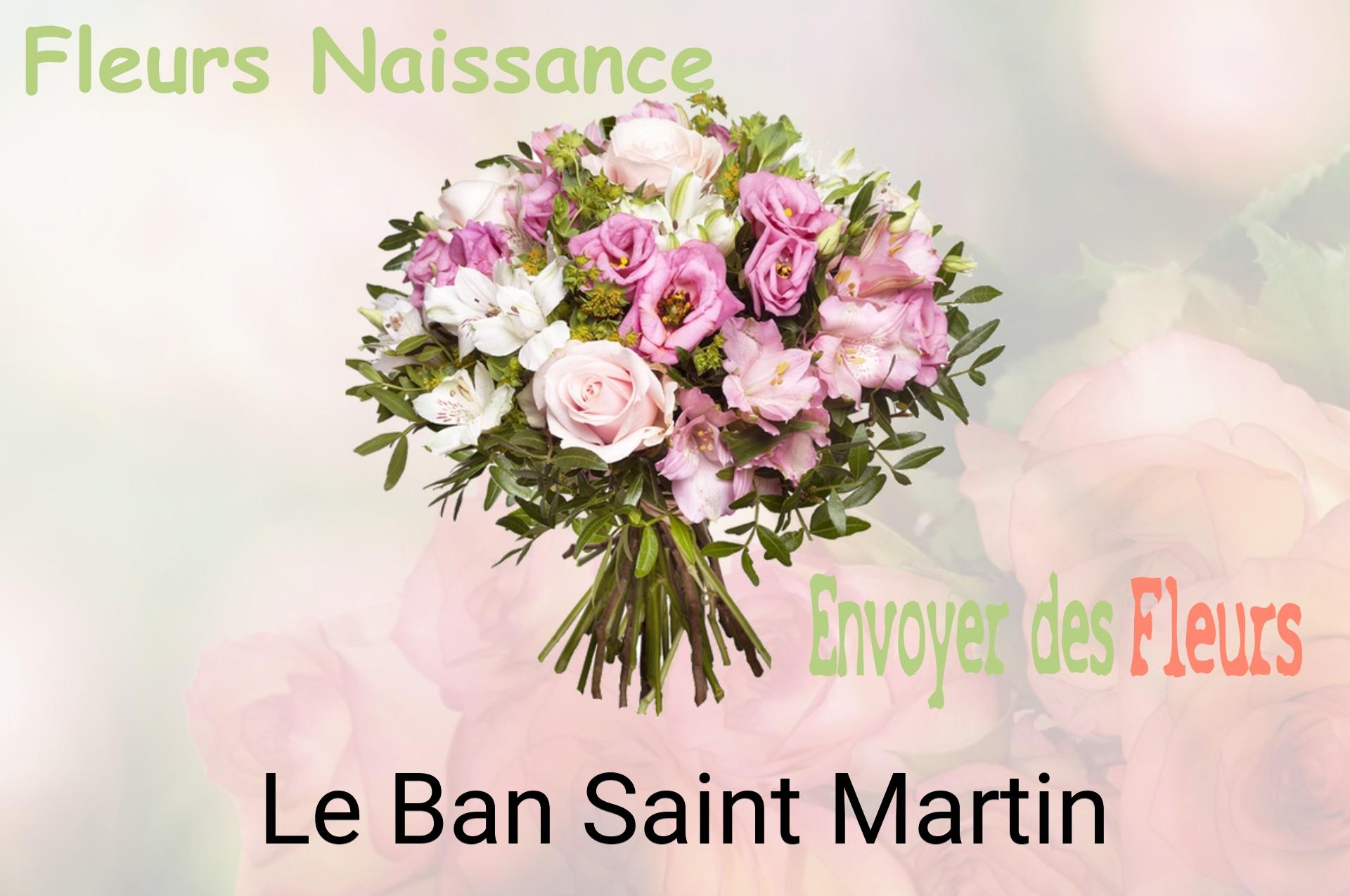 Bouquet de fleurs de naissance livré à Le Ban-Saint-Martin