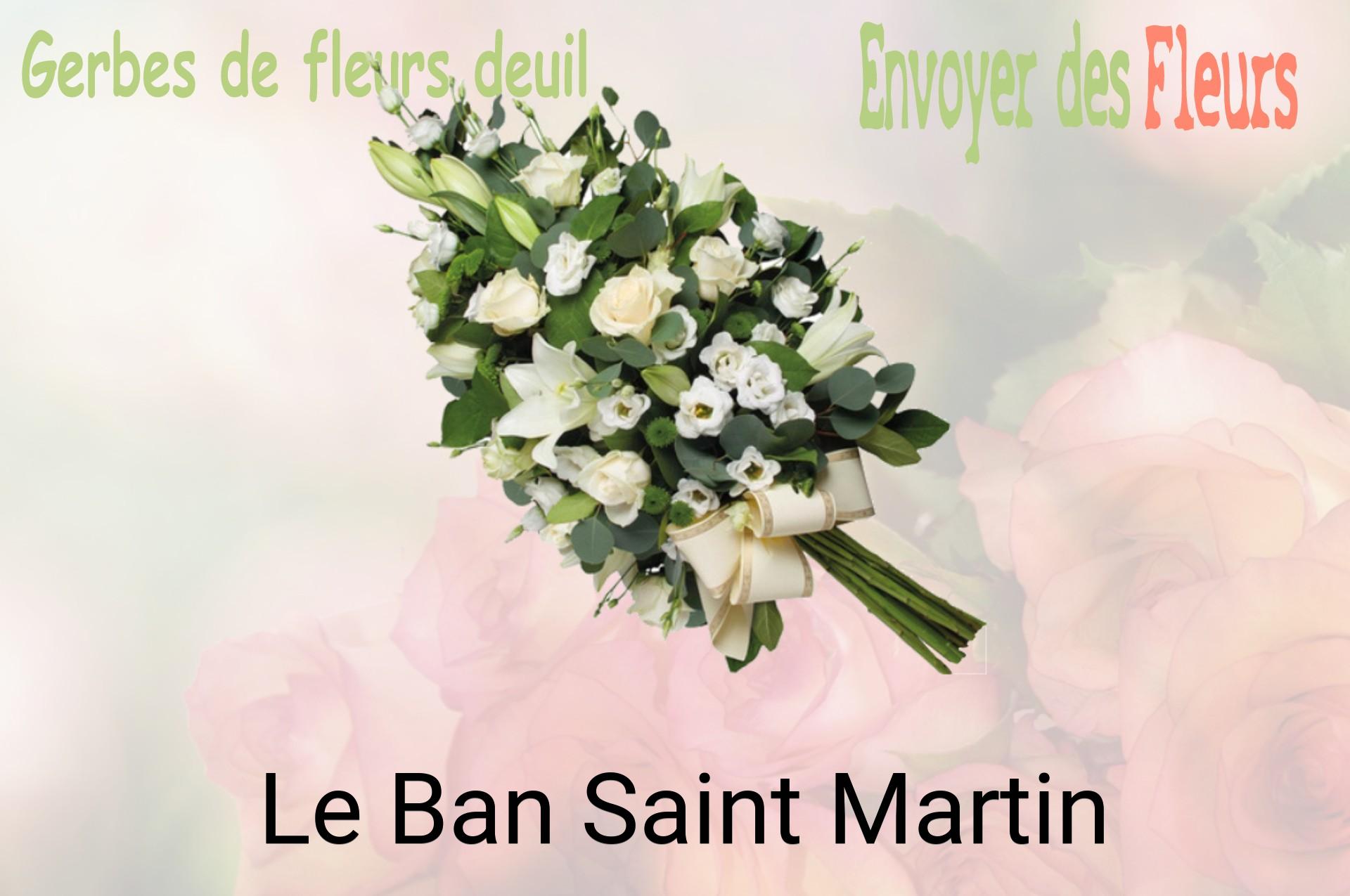Gerbe de fleurs de deuil livrée à Le Ban-Saint-Martin